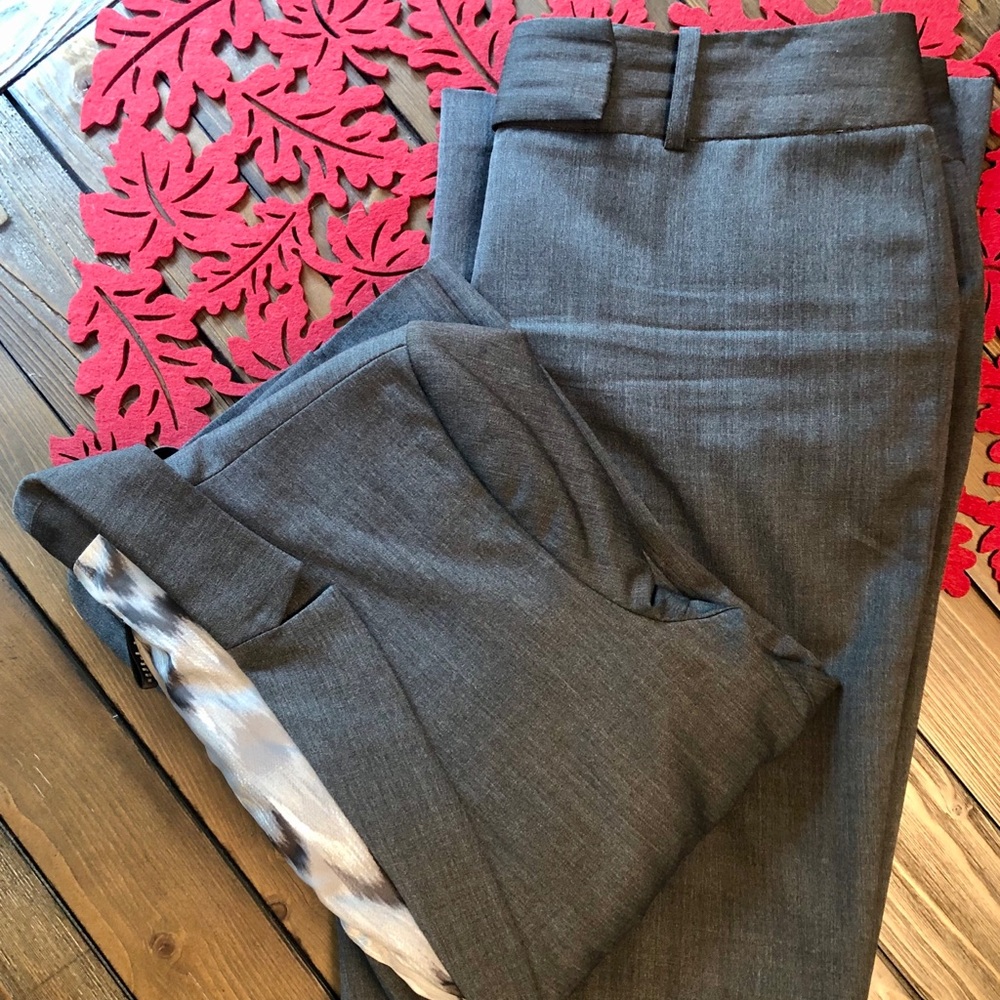 Ann Taylor Suit Set - Size 8 - Gray